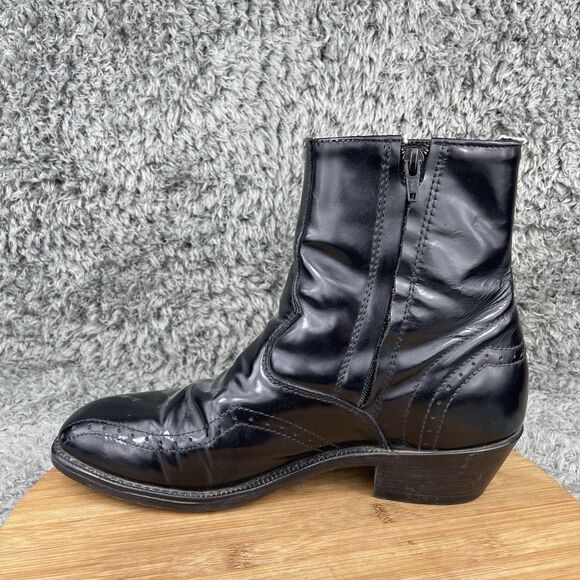 Vintage Laredo Ankle Boots Men's 10 D Cowboy Western - Picture 6 of 10